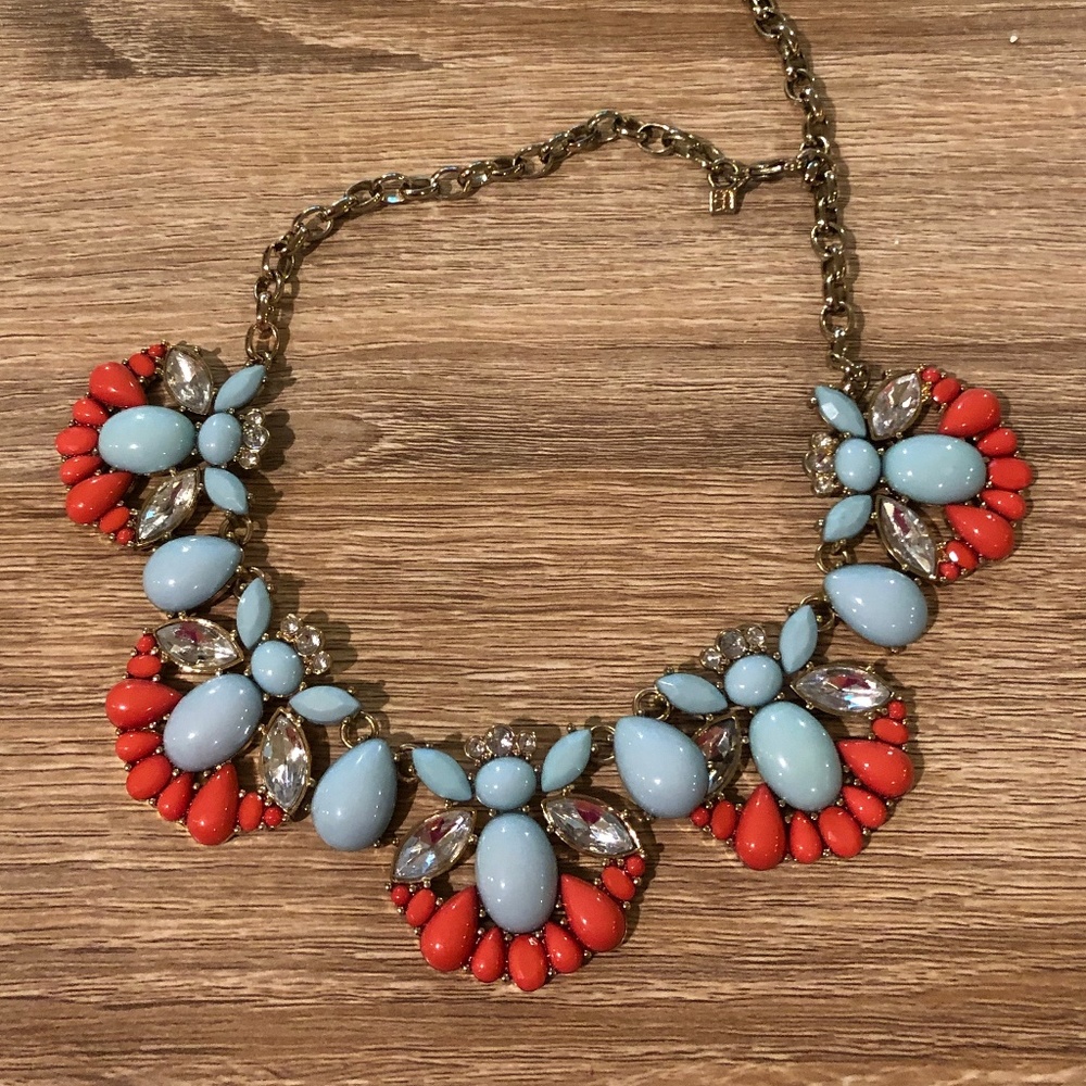 Banana Republic Blue Coral Necklace